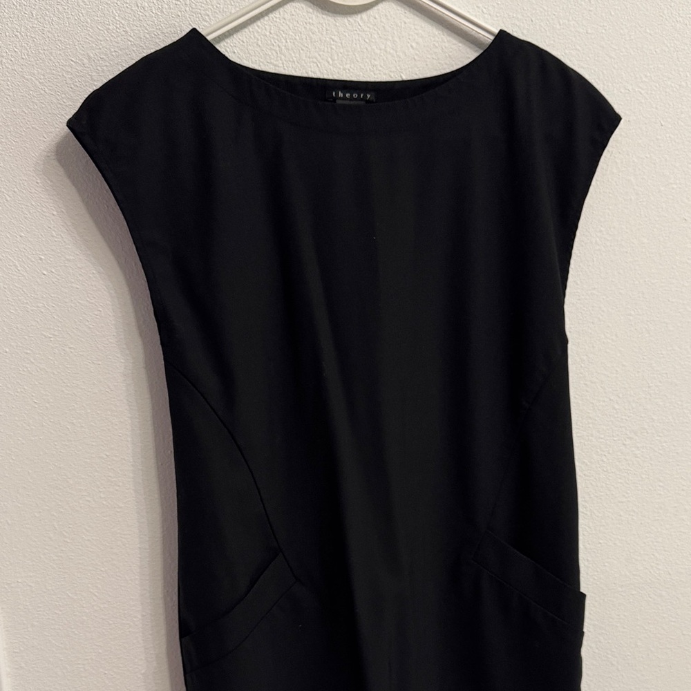 Theory Classic Black Mini Dress
